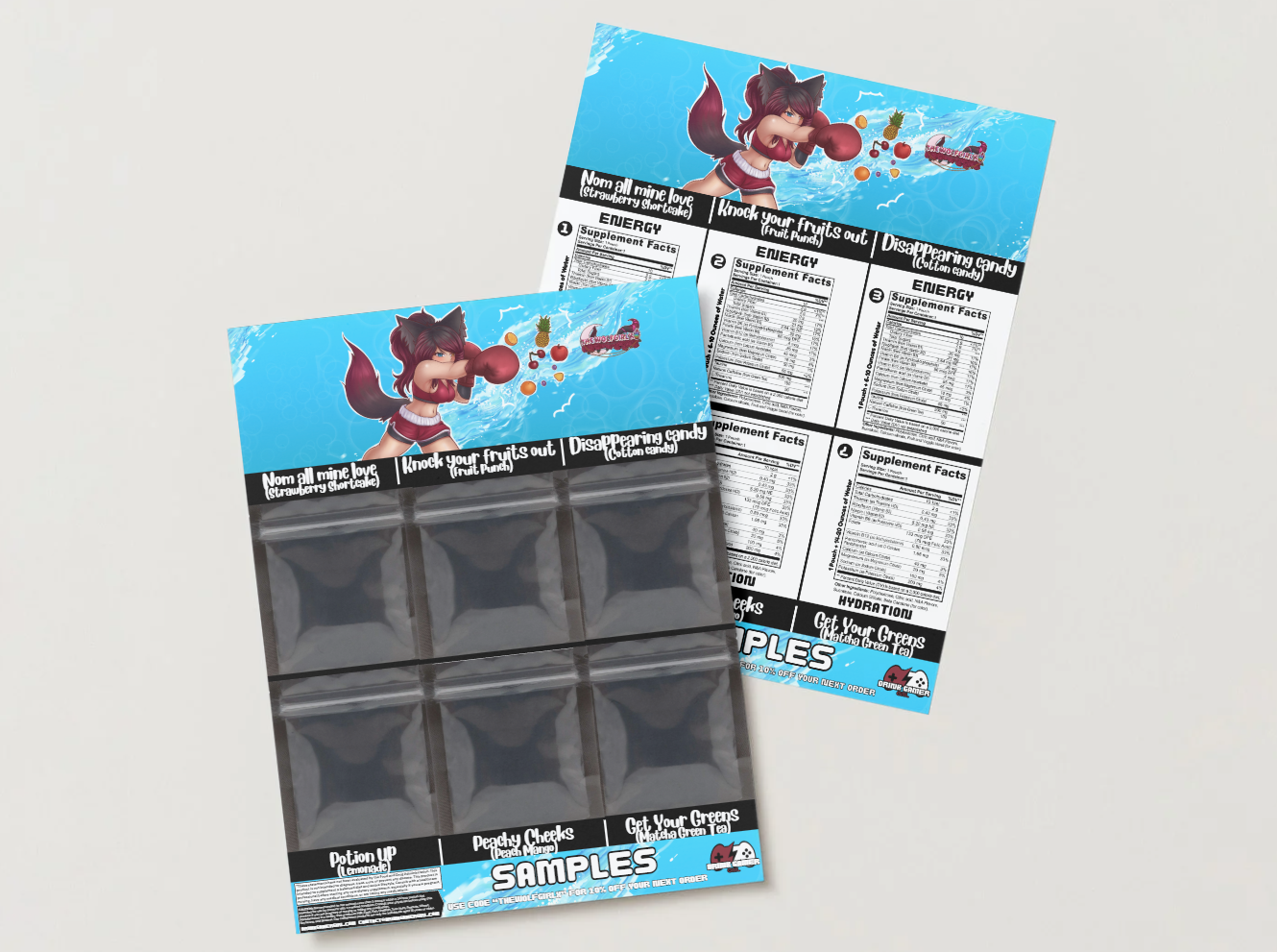 Thewolfgirlx - Sample pack (6 Flavors)