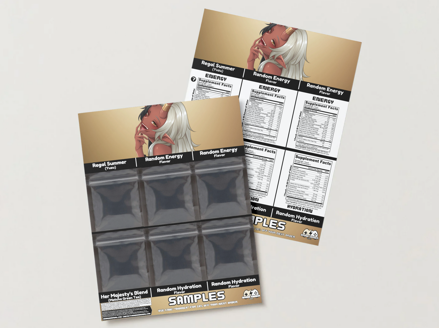 Queen Yanushi - Sample pack (6 Flavors)