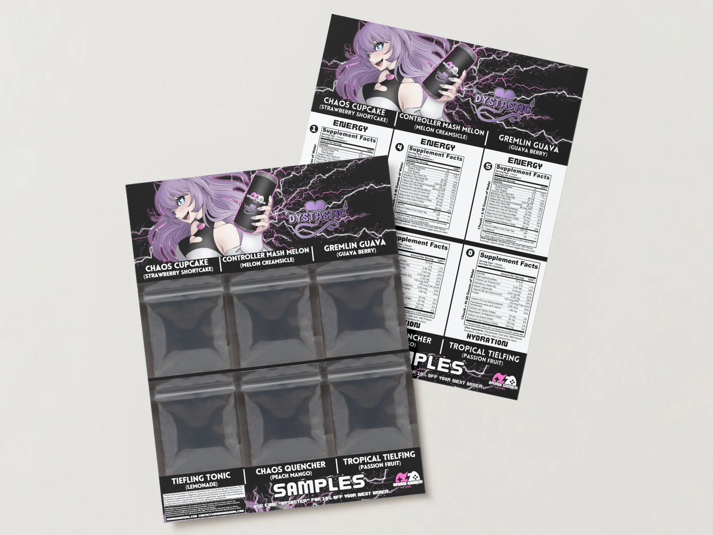 Dystastic - Sample pack (6 Flavors)