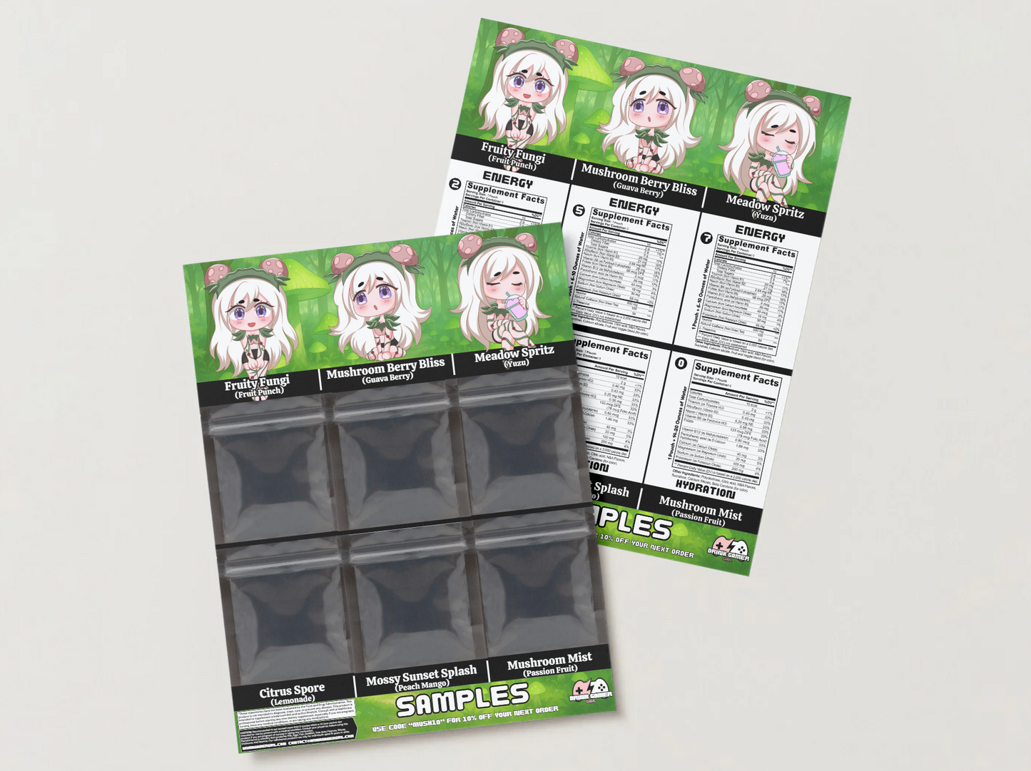 MushiiXx - Sample pack (6 Flavors)