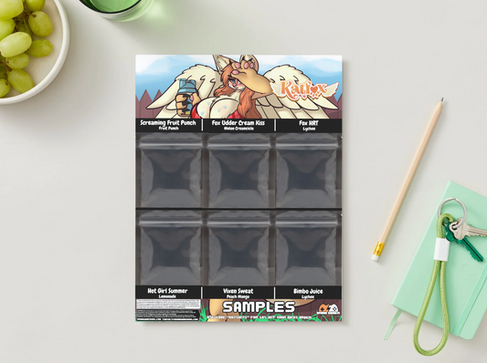 KatFox - Sample pack (6 Flavors)