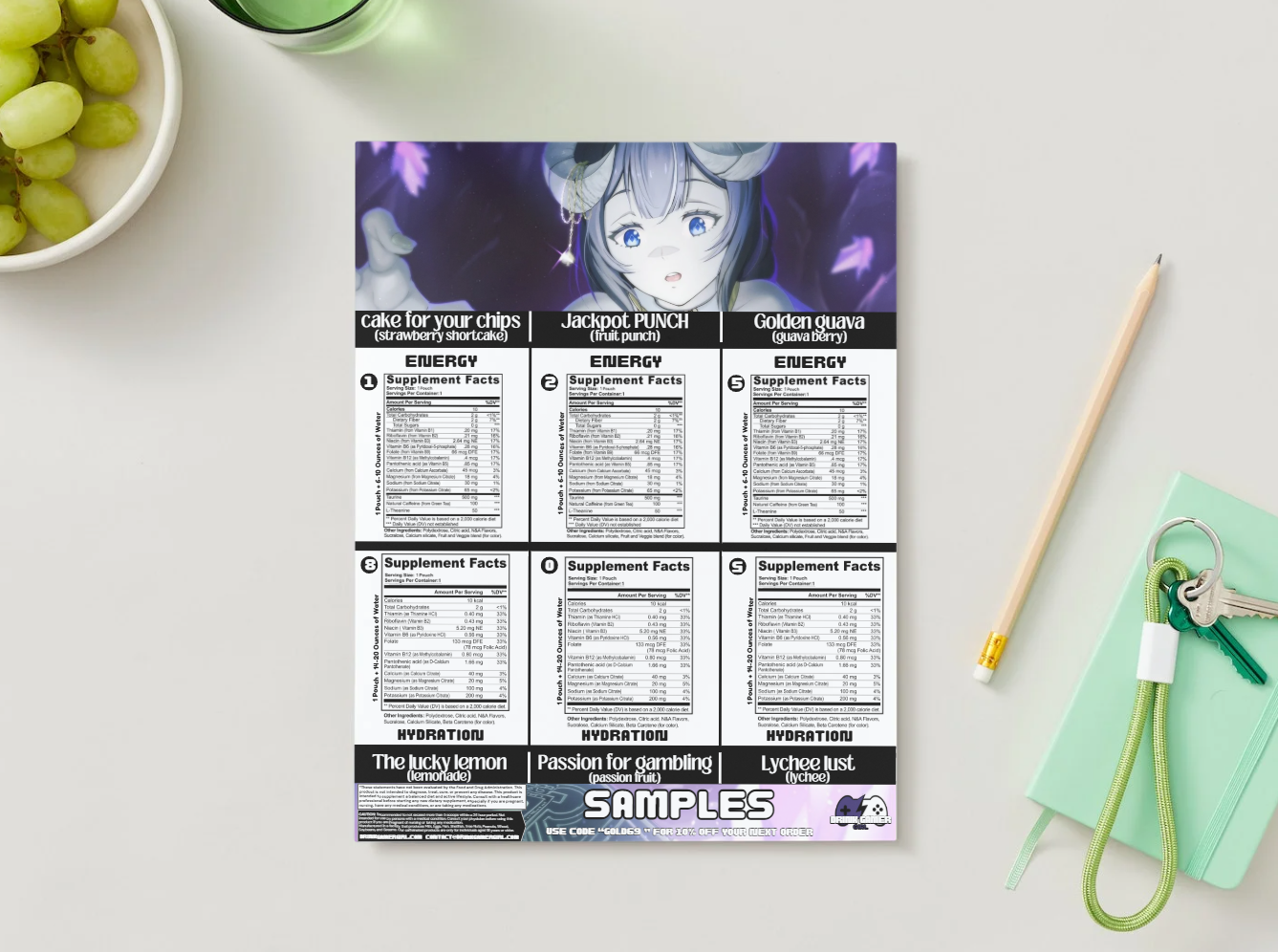 Soreyya - Sample pack (6 Flavors)