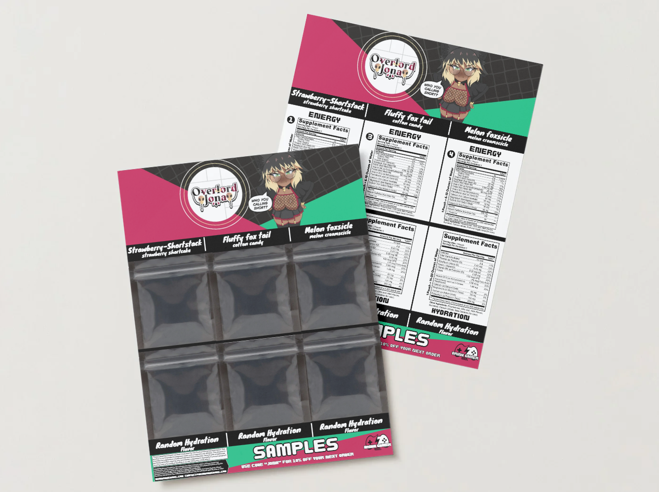 Overlord Jona - Sample pack (6 Flavors)