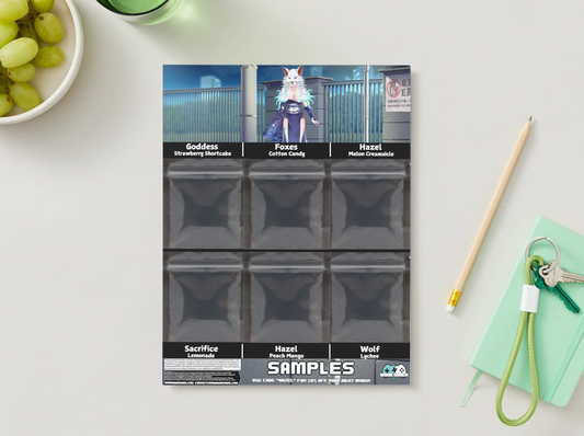 HazelWolfington - Sample pack (6 Flavors)