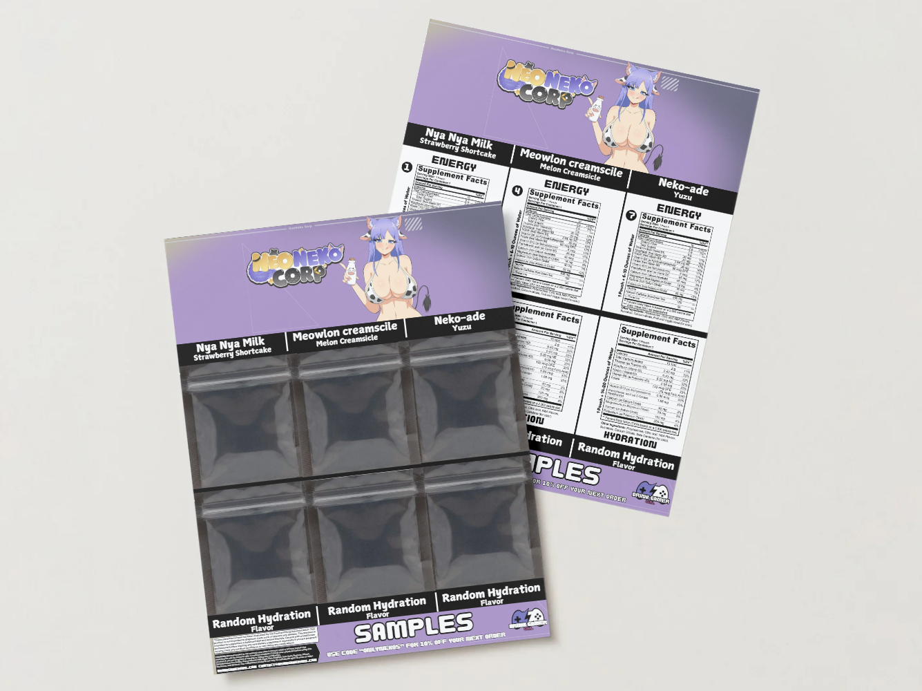 Neo Gray - Sample pack (6 Flavors)