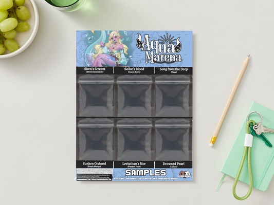 Aqua Marena - Sample pack (6 Flavors)