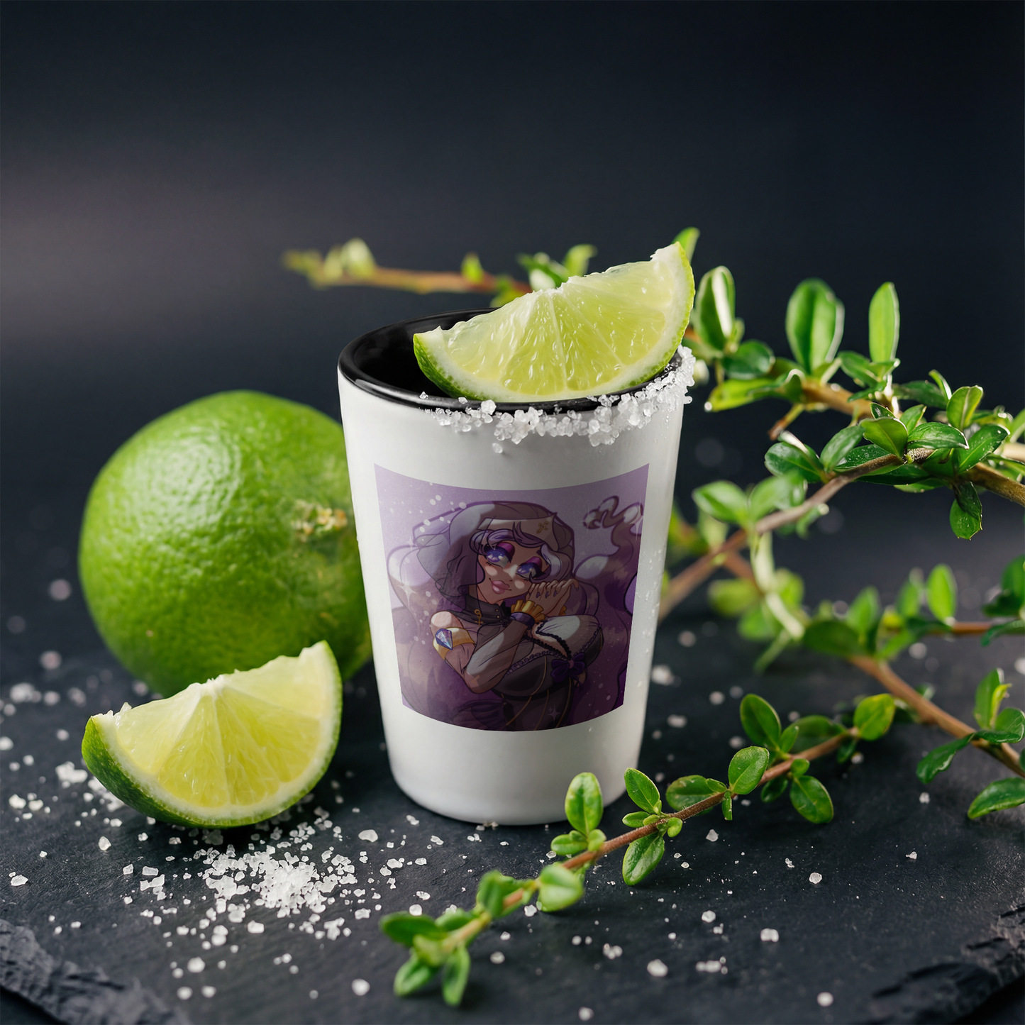 Sister_Anemone_-_Shot_Glass_Black_Lifestyle_02_Lime_Salt_Mockup.png_15662613