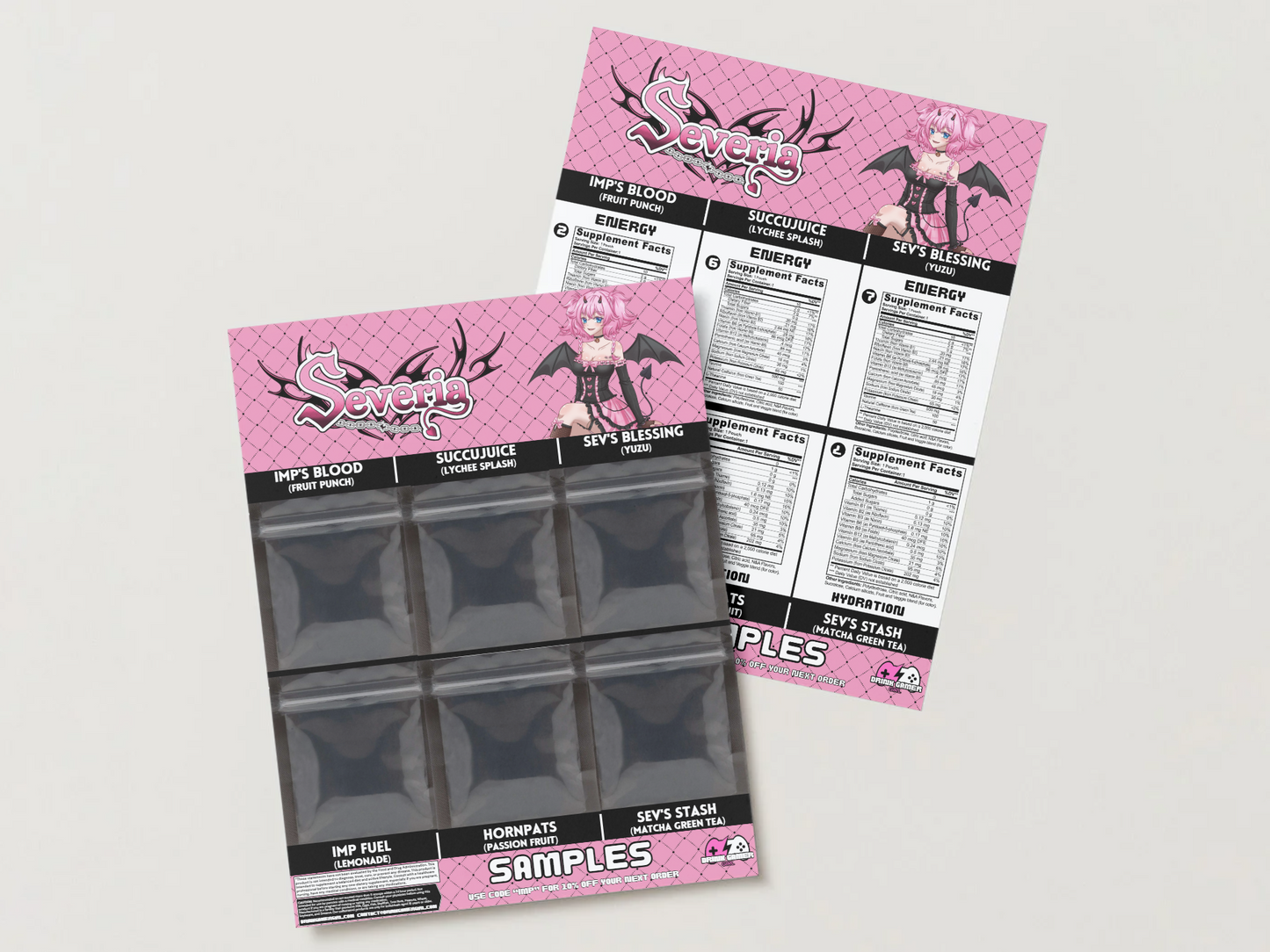 Severia VT - Sample pack (6 Flavors)