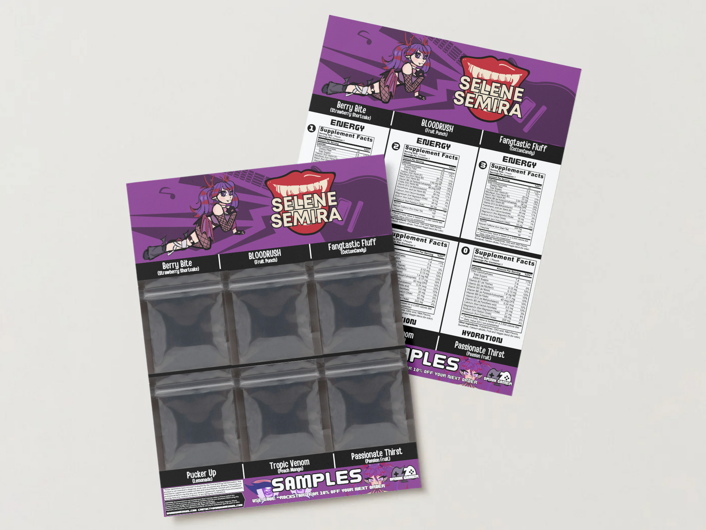 Selene Semira - Sample pack (6 Flavors)