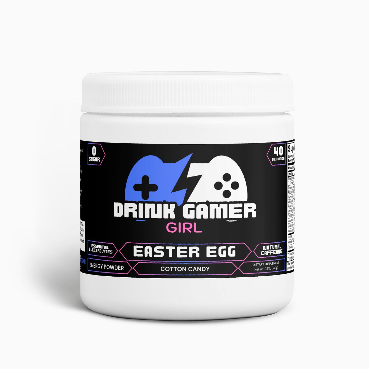 Easter Egg - Energy Powder (Cotton Candy) DGG