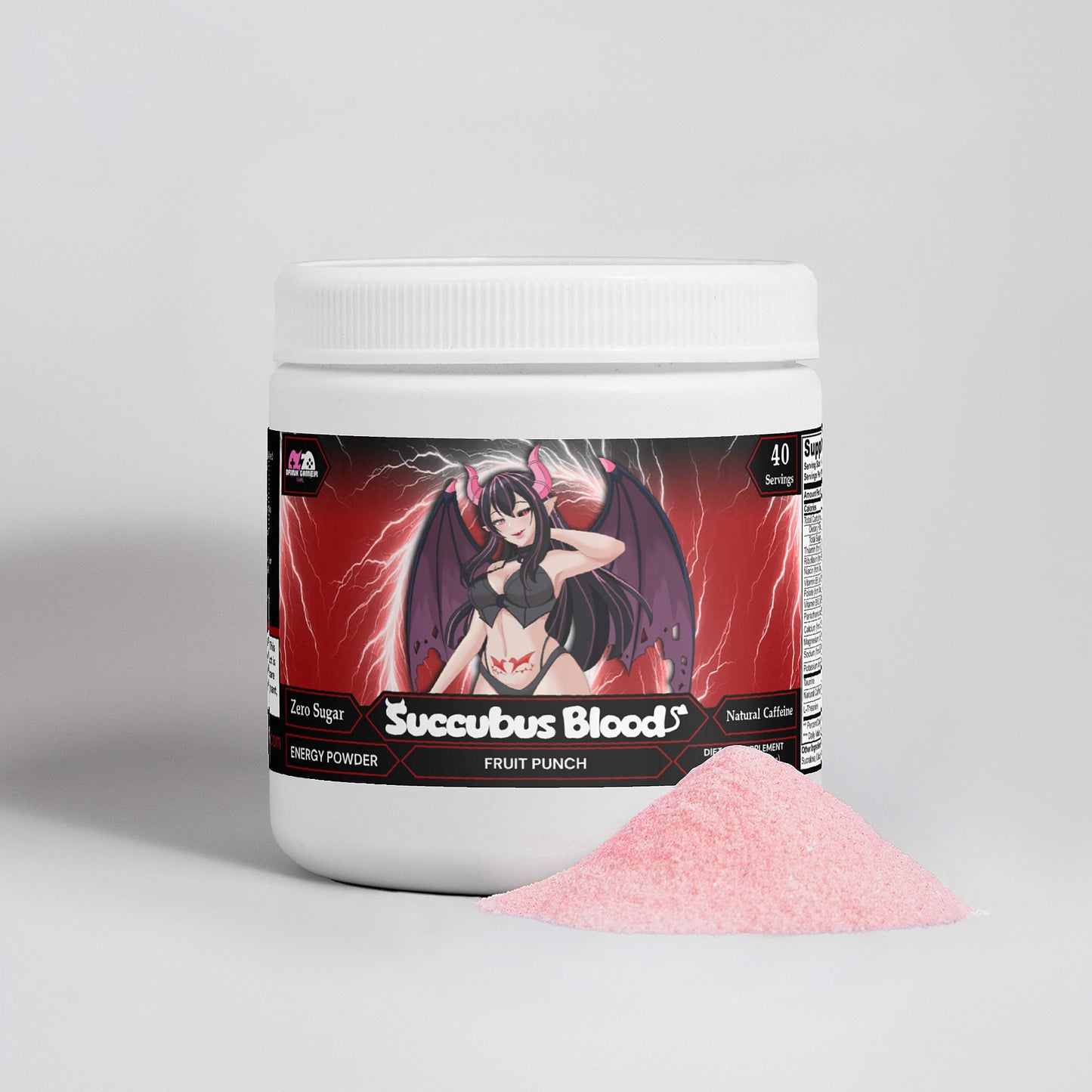 Ecsterra Goole - Succubus Blood Energy Powder (Fruit Punch)