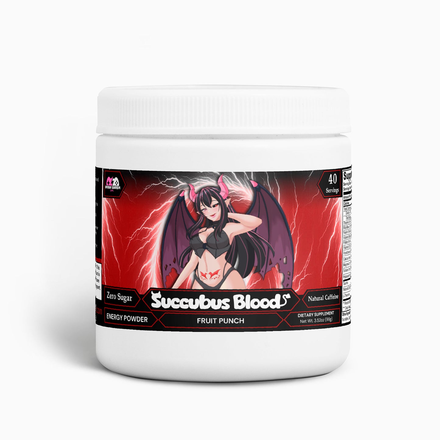 Ecsterra Goole - Succubus Blood Energy Powder (Fruit Punch)