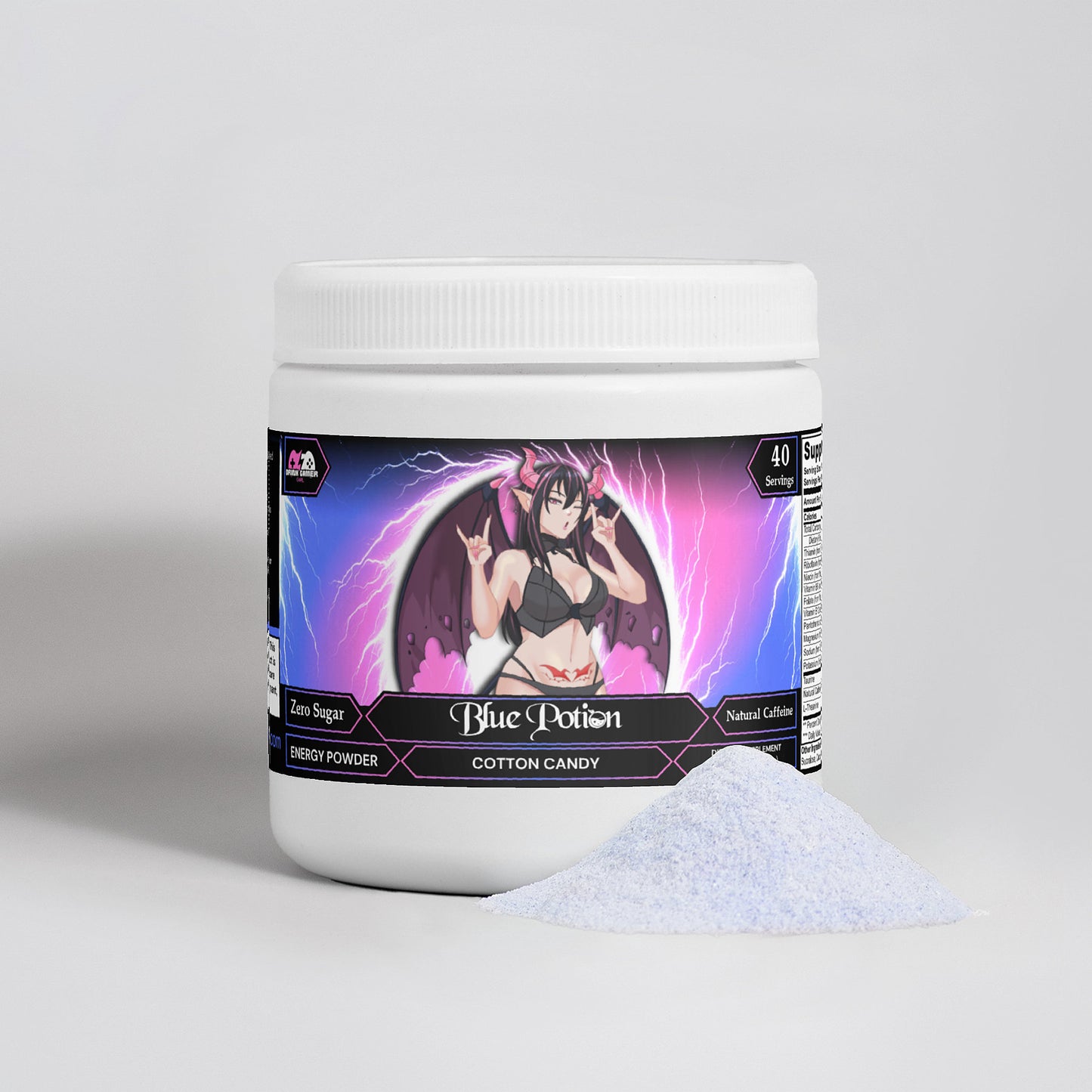 Ecsterra Goole - Blue Potion Energy Powder (Cotton Candy)