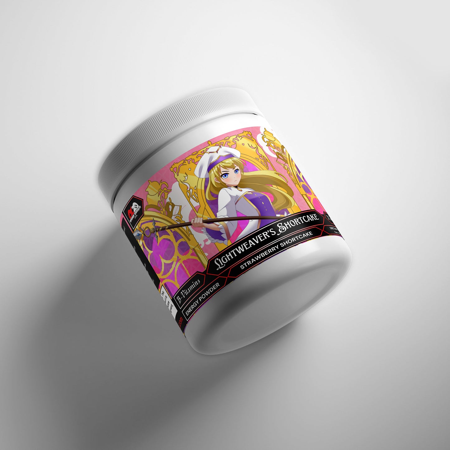 Elara Goldwind - Lightweaver's Shortcake Energy Powder (Strawberry Shortcake)