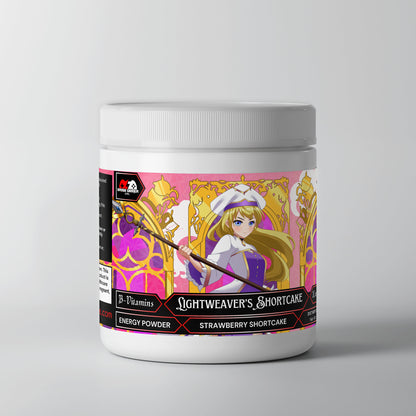 Elara Goldwind - Lightweaver's Shortcake Energy Powder (Strawberry Shortcake)