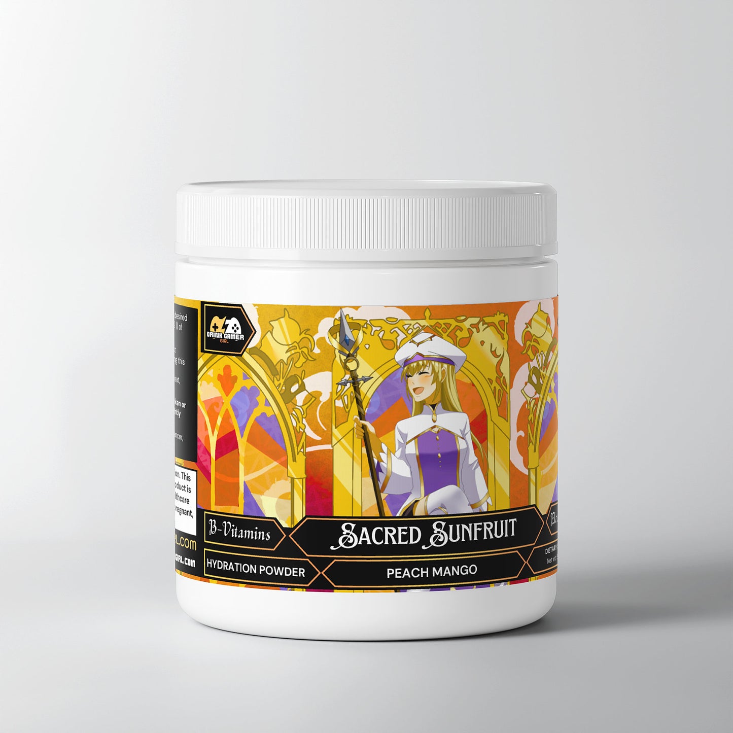 Elara Goldwind - Sacred Sunfruit Hydration Powder (Peach Mango)