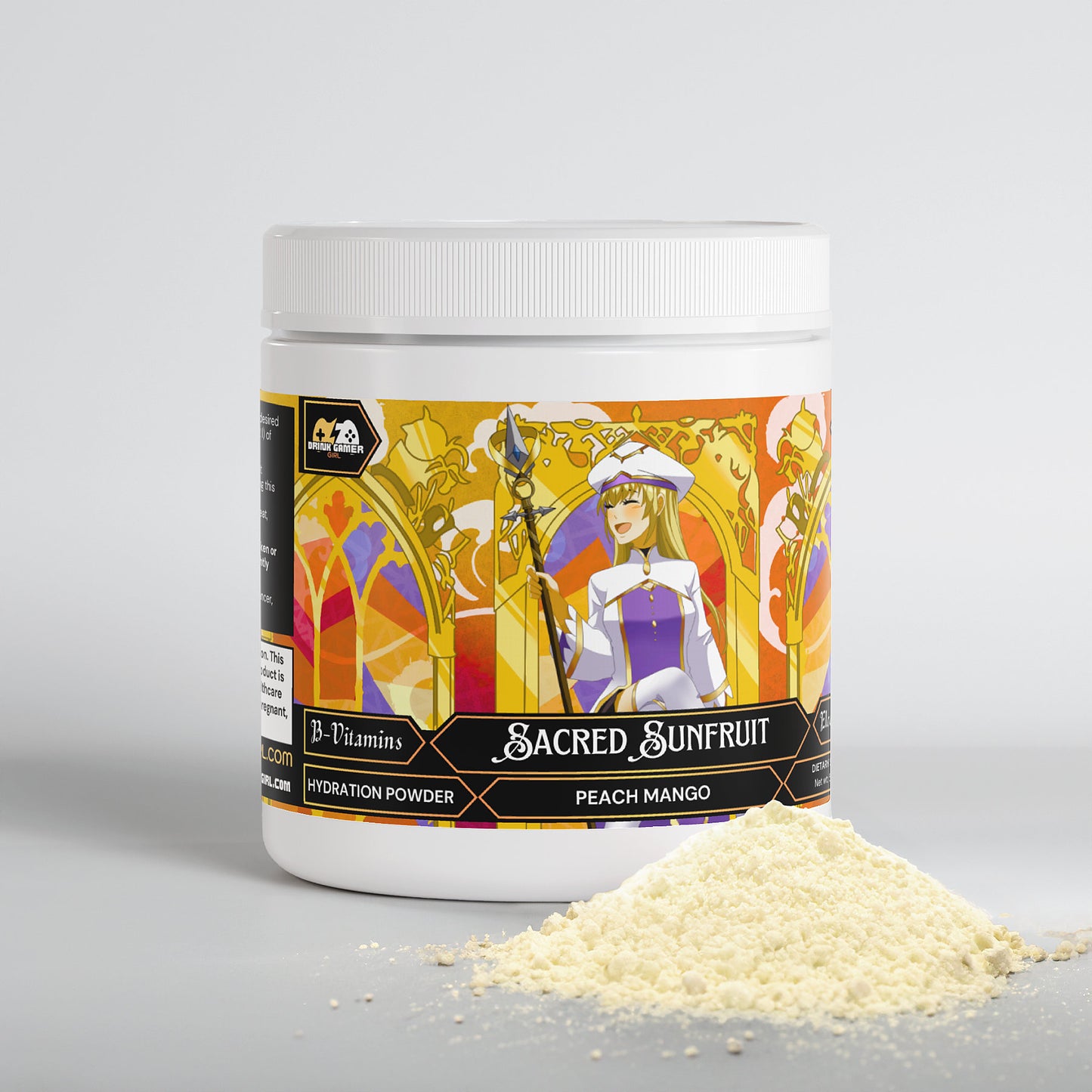 Elara Goldwind - Sacred Sunfruit Hydration Powder (Peach Mango)