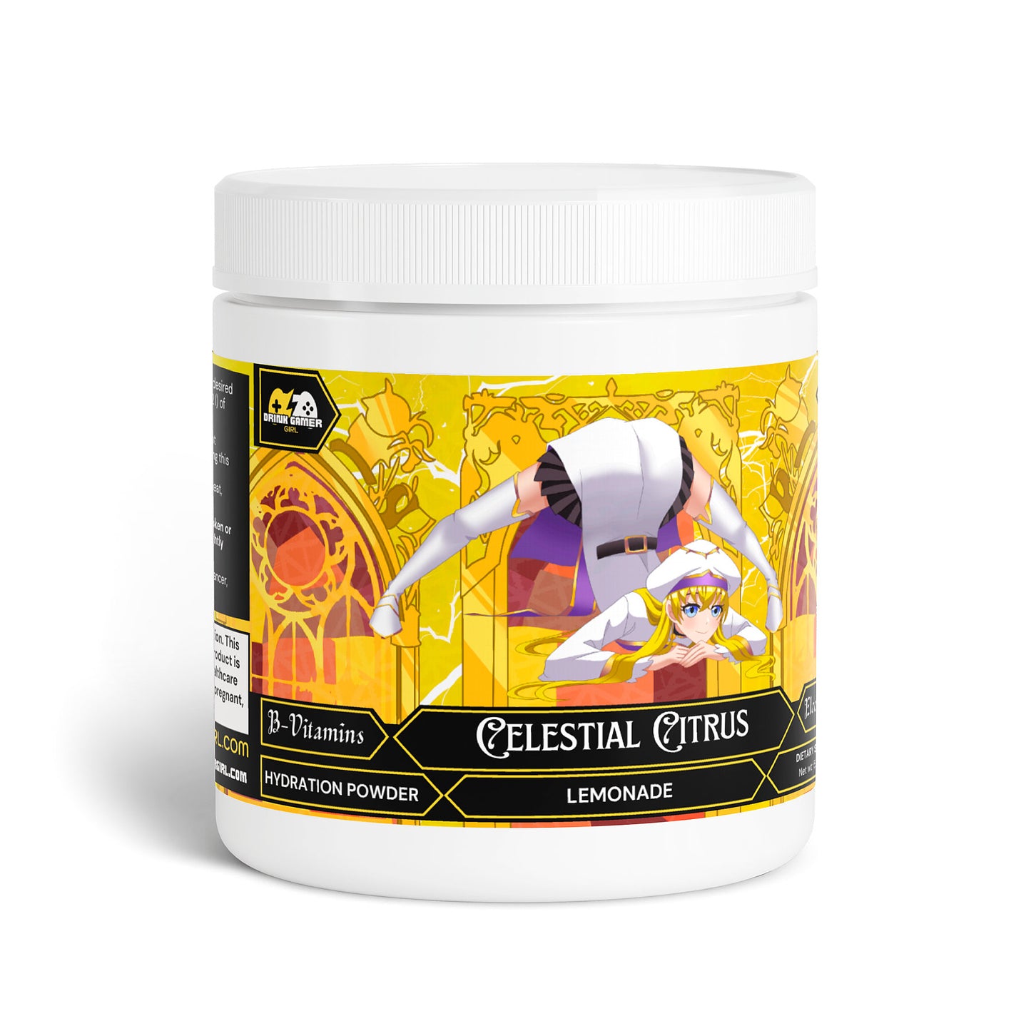 Elara Goldwind - Celestial Citrus Hydration Powder (Lemonade)