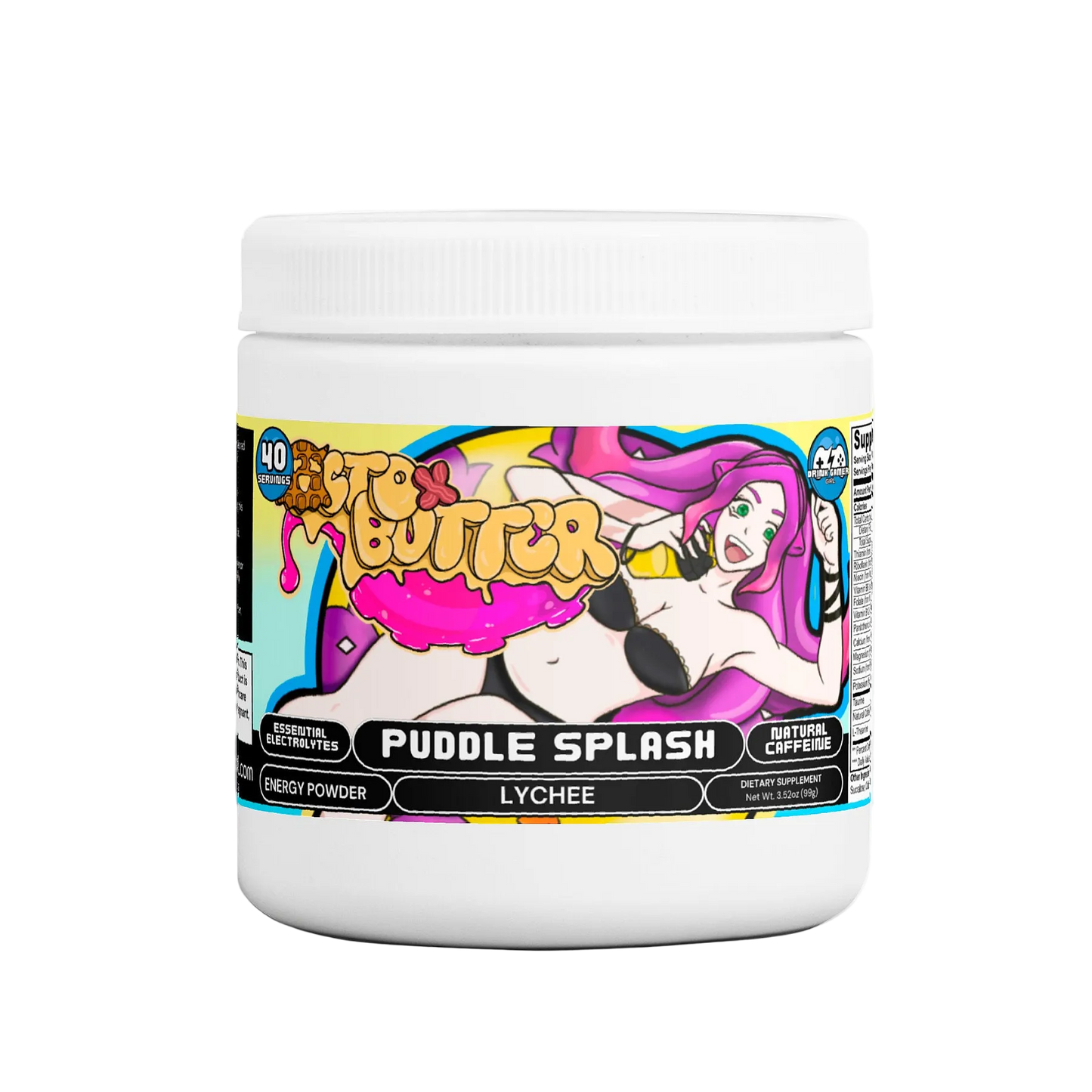 OctoxButter -Puddle Splash Energy Powder (Lychee)