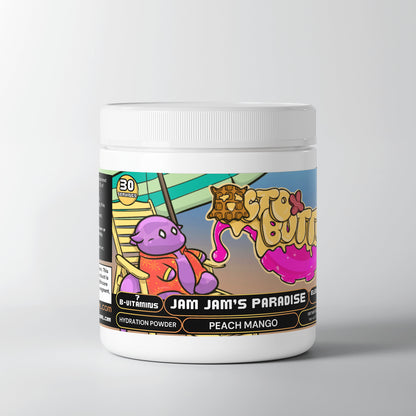 OctoxButter - Jam Jam's Paradise Hydration Powder (Peach Mango)