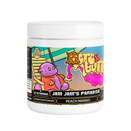 OctoxButter - Jam Jam's Paradise Hydration Powder (Peach Mango)