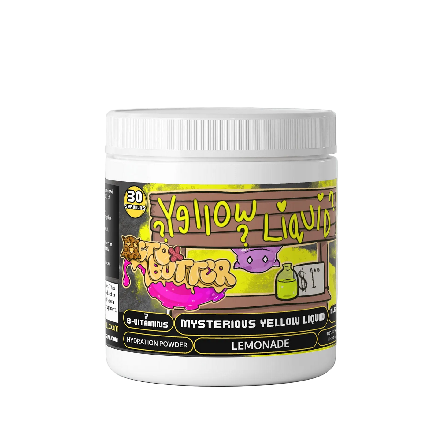 OctoxButter - Mysterious Yellow Liquid Hydration Powder (Lemonade)