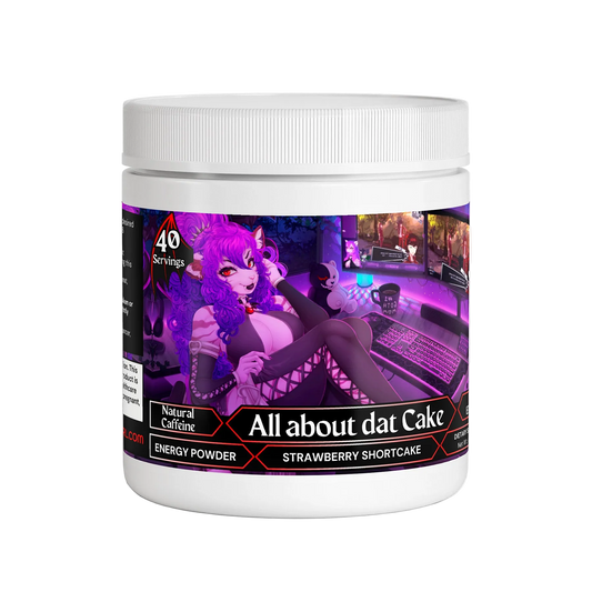 Tigra Valentine - All about dat Cake Energy Powder (Strawberry Shortcake)