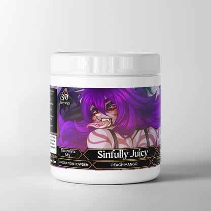 Tigra Valentine - Sinfully Juicy Hydration Powder (Peach Mango)