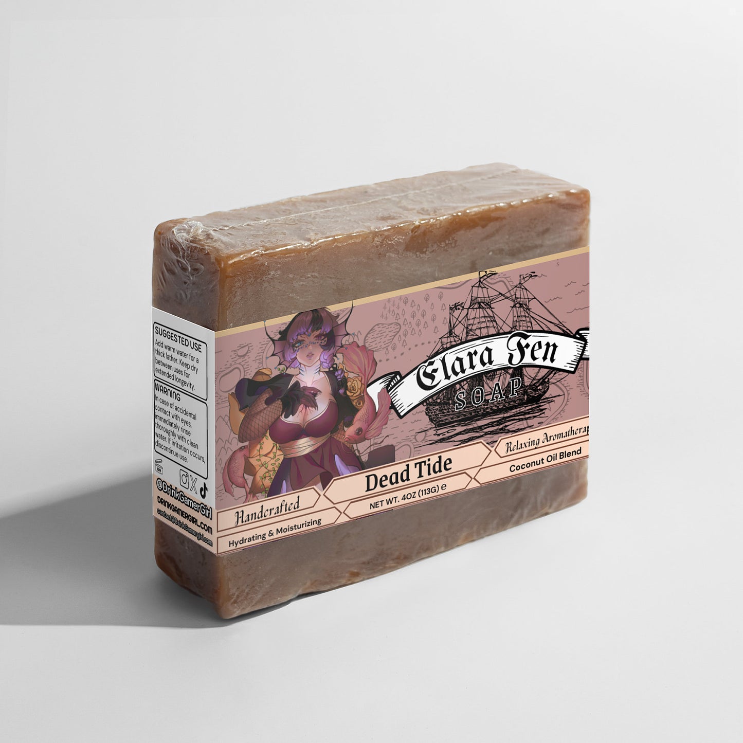 Elara Fen - Dead Tide Coconut Beach Soap