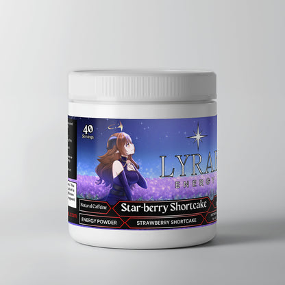 Lyrae - Star-berry Shortcake Energy Powder (Strawberry Shortcake)