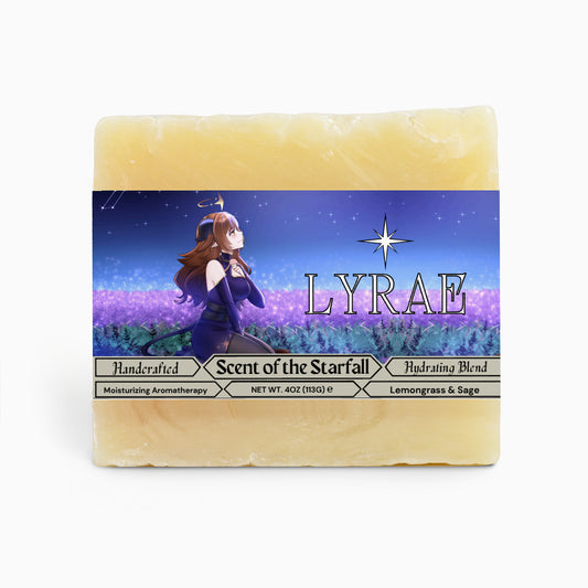 Lyrae - Scent of the Starfall Lemongrass & Sage Soap