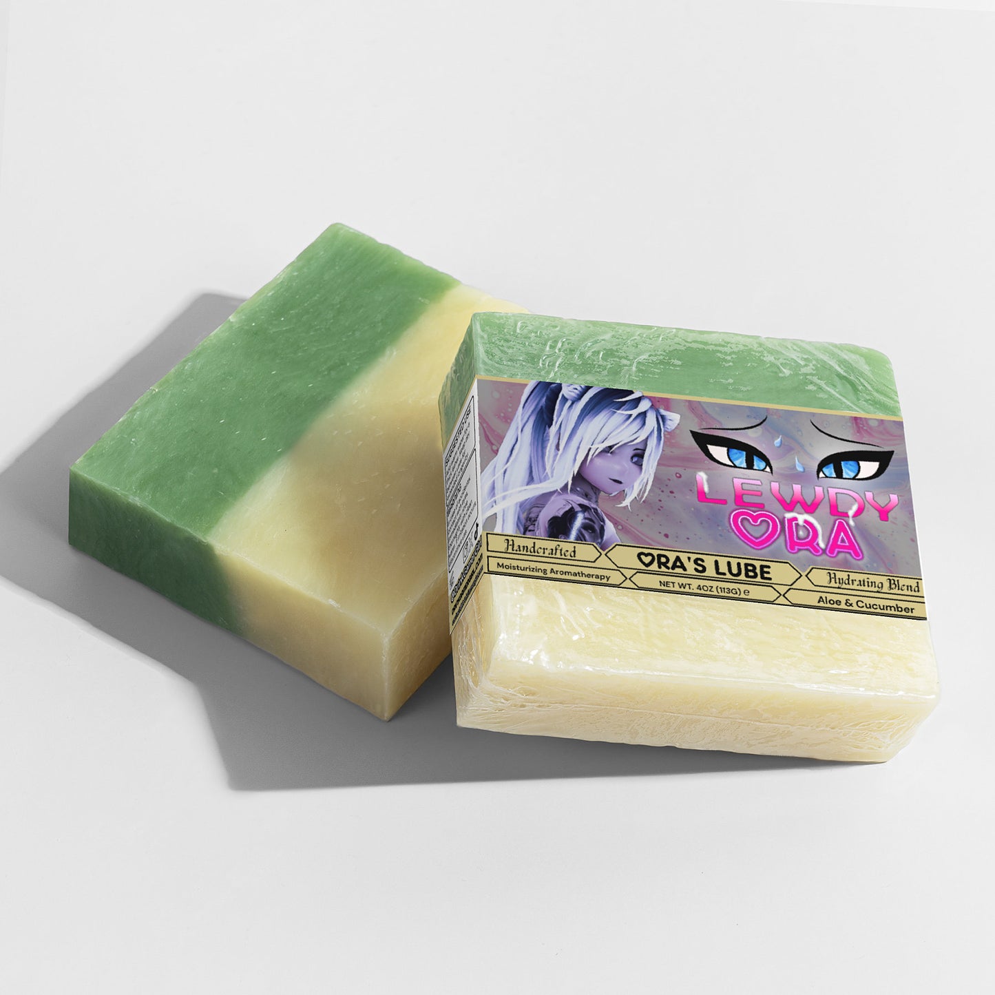 LewdyOra - Ora's Lube Aloe & Cool Cucumber Soap