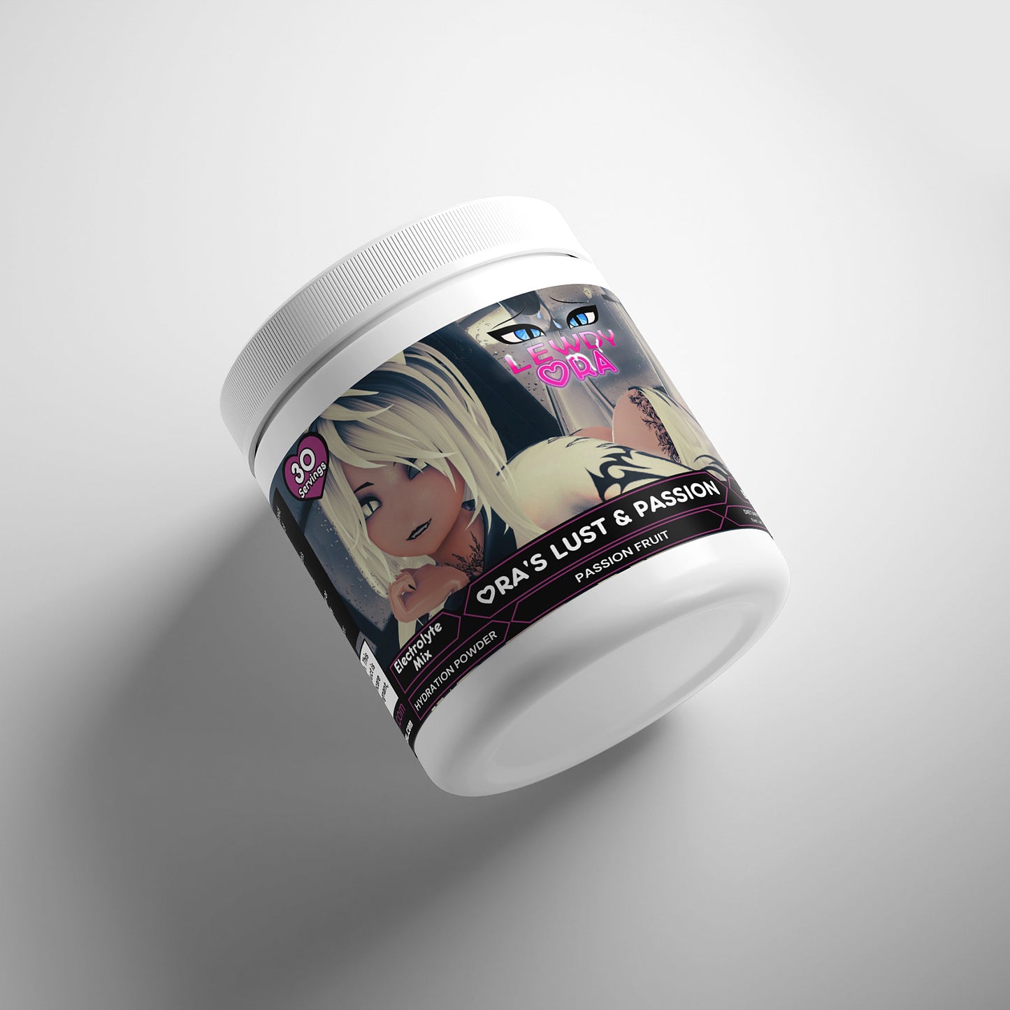 LewdyOra - Ora's Lust and Passion Hydration Powder (Passion Fruit)