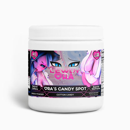 LewdyOra - Ora's Candy Spot Energy Powder (Cotton Candy)