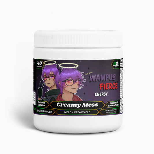 Wampus Fierce - Creamy Mess Energy Powder (Melon Creamsicle)