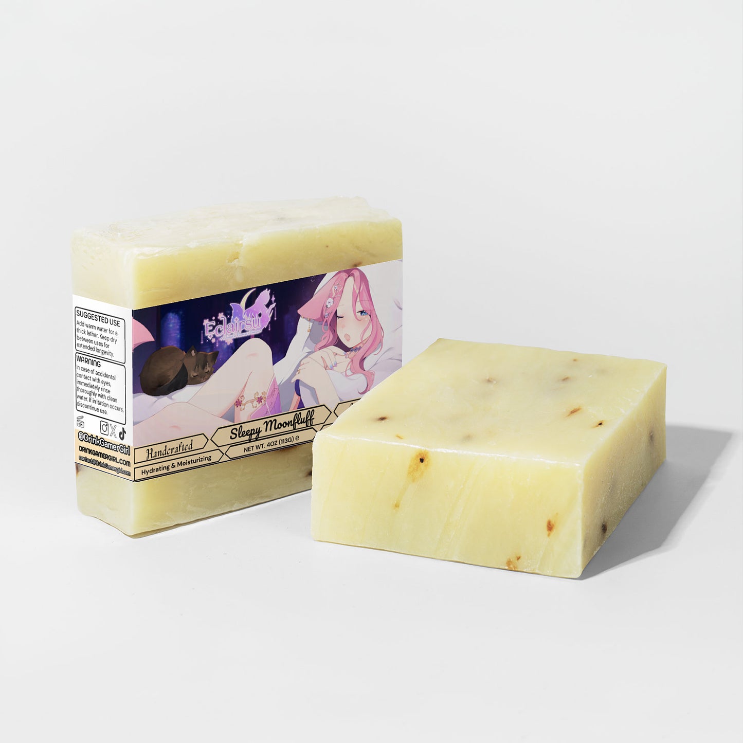 Eclairsu - Sleepy Moonfluff Calming Lavender Soap
