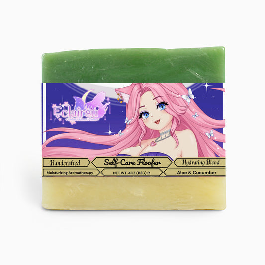 Eclairsu - Self-Care Floofer Aloe & Cool Cucumber Soap