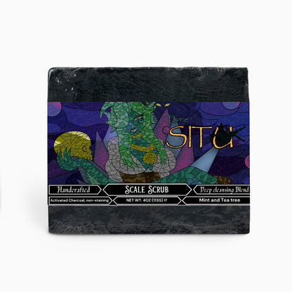 EsmieinSitu - Scale Scrub Charcoal Soap