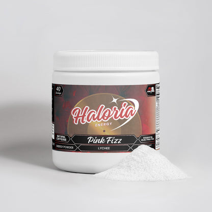 Haloria - Pink Fizz Energy Powder (Lychee Energy)