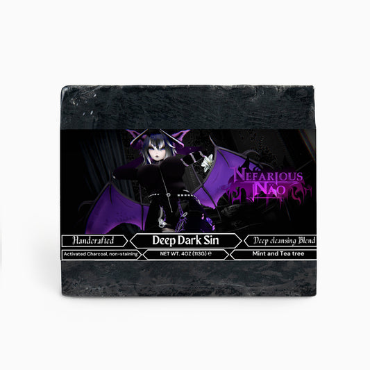 Nefarious Nao - Deep Dark Sin Charcoal Soap