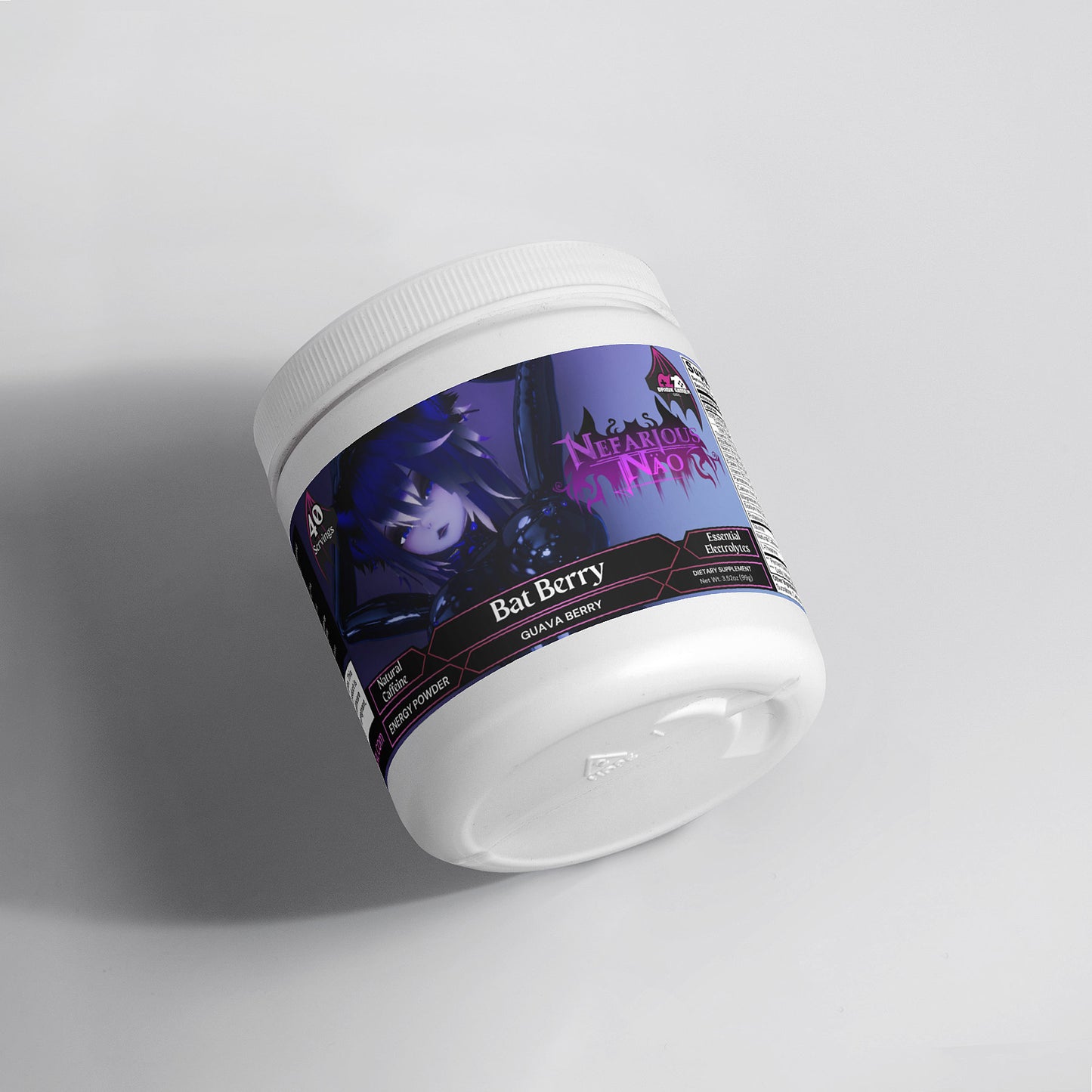 Nefarious Nao - Bat Berry Energy Powder (Guava Berry)