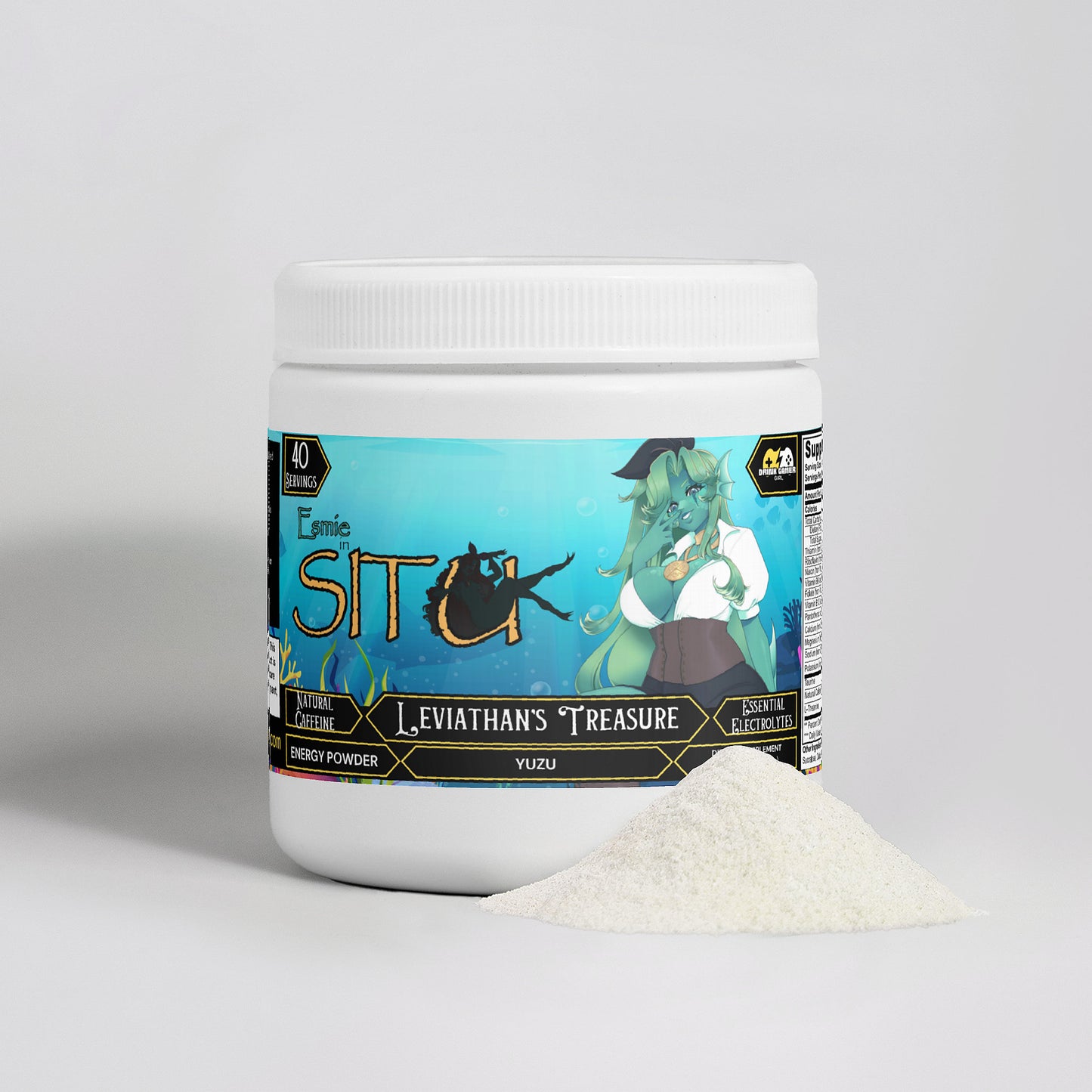 EsmieinSitu - Leviathan's Treasure Energy Powder (Yuzu Flavor)