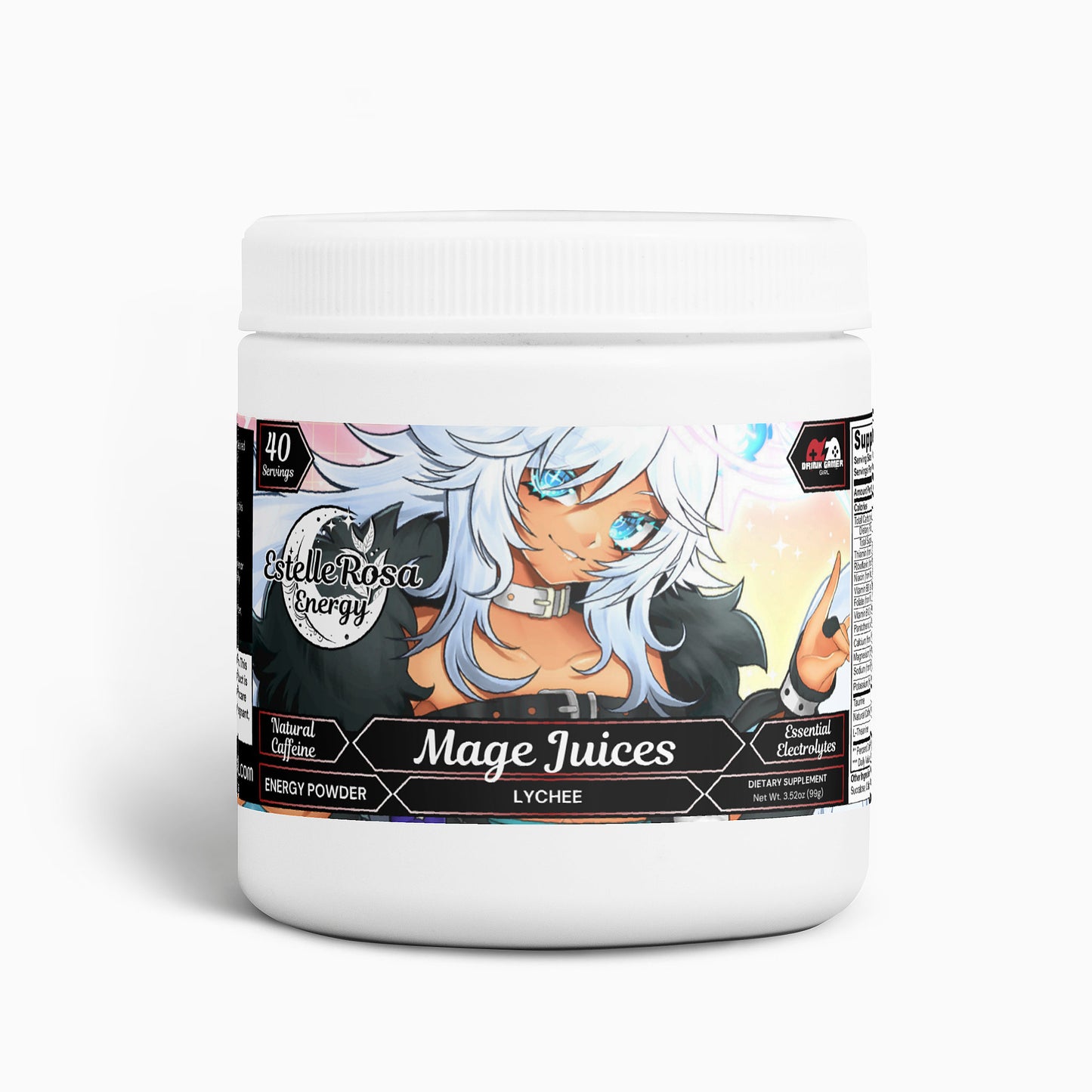 EstelleRosa - Mage Juices Energy Powder (Lychee Energy)