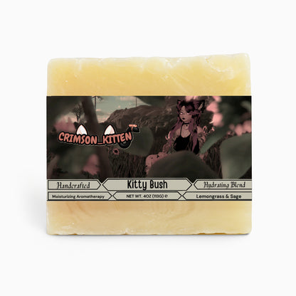 Crimson Kitten - Kitty Bush Lemongrass & Sage Soap