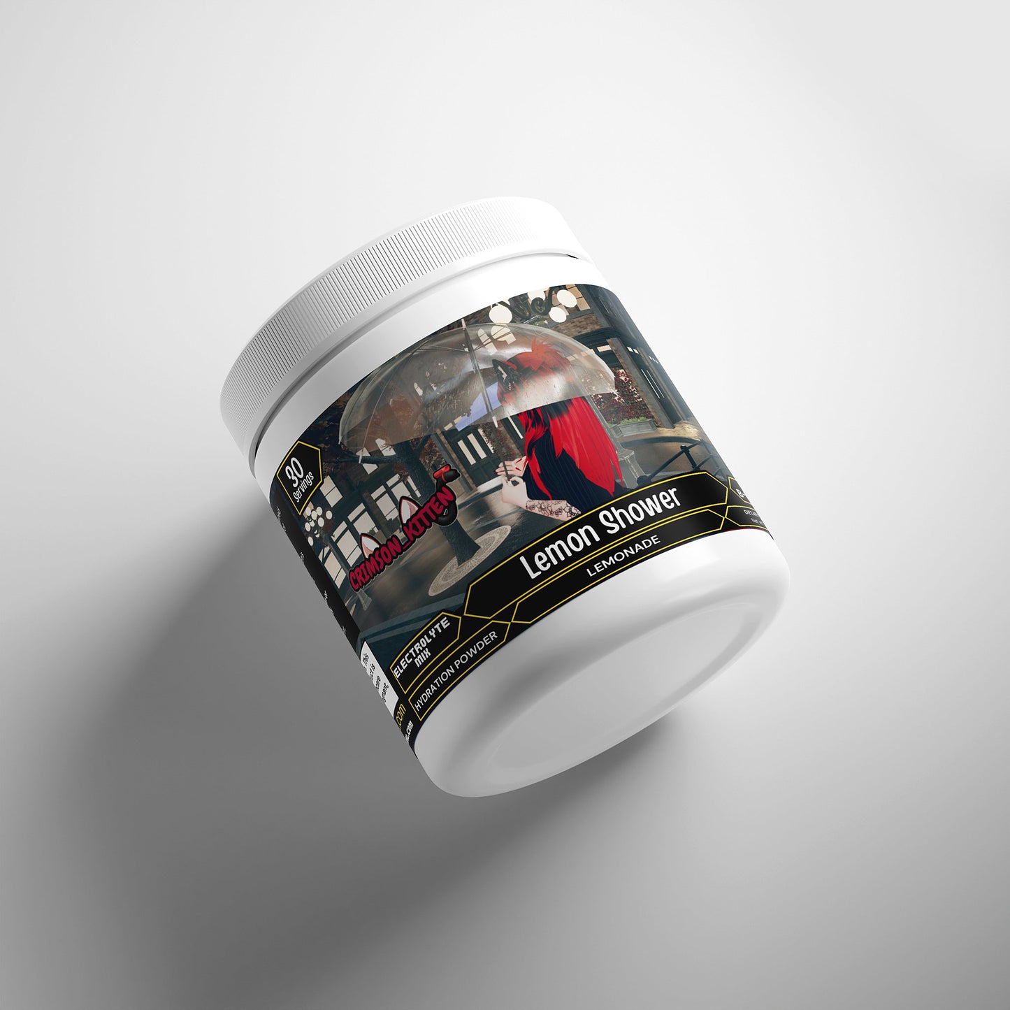 Crimson Kitten - Lemon Shower Hydration Powder (Lemonade)
