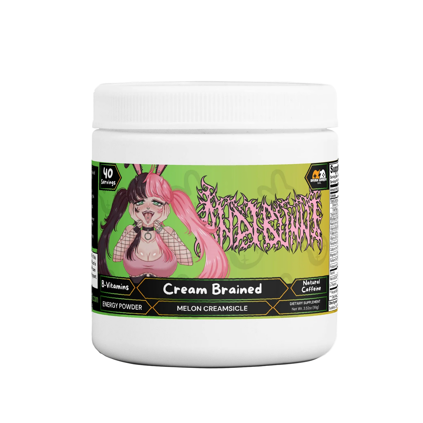 Andi Bun - Cream Brained Energy Powder (Melon Creamsicle)