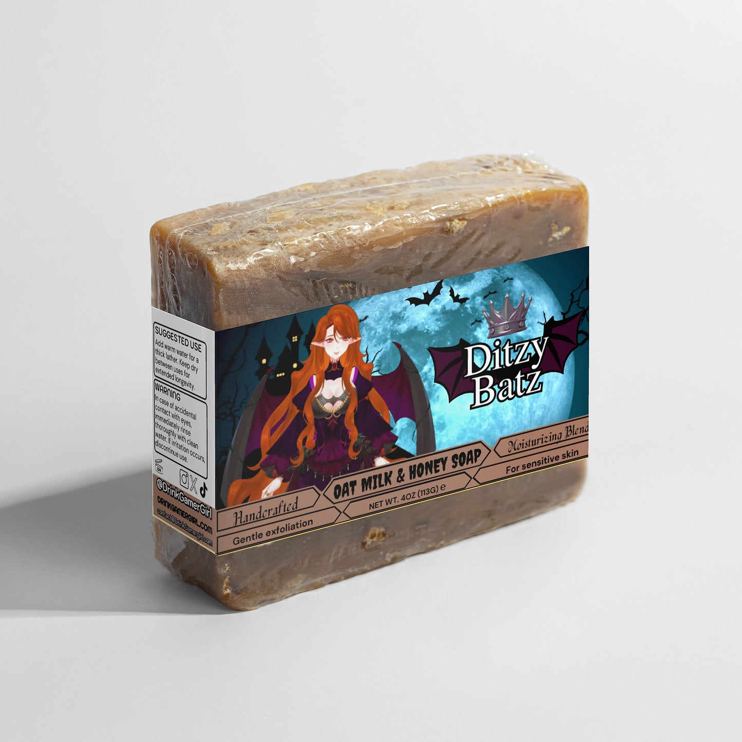 Ditzybatz - Oat Milk Honey Soap