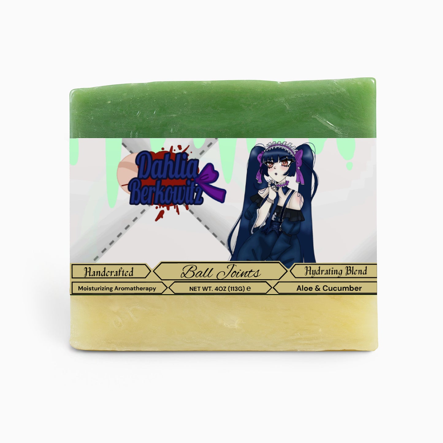 Dahlia Berkowitz - Ball Joints Aloe & Cool Cucumber Soap
