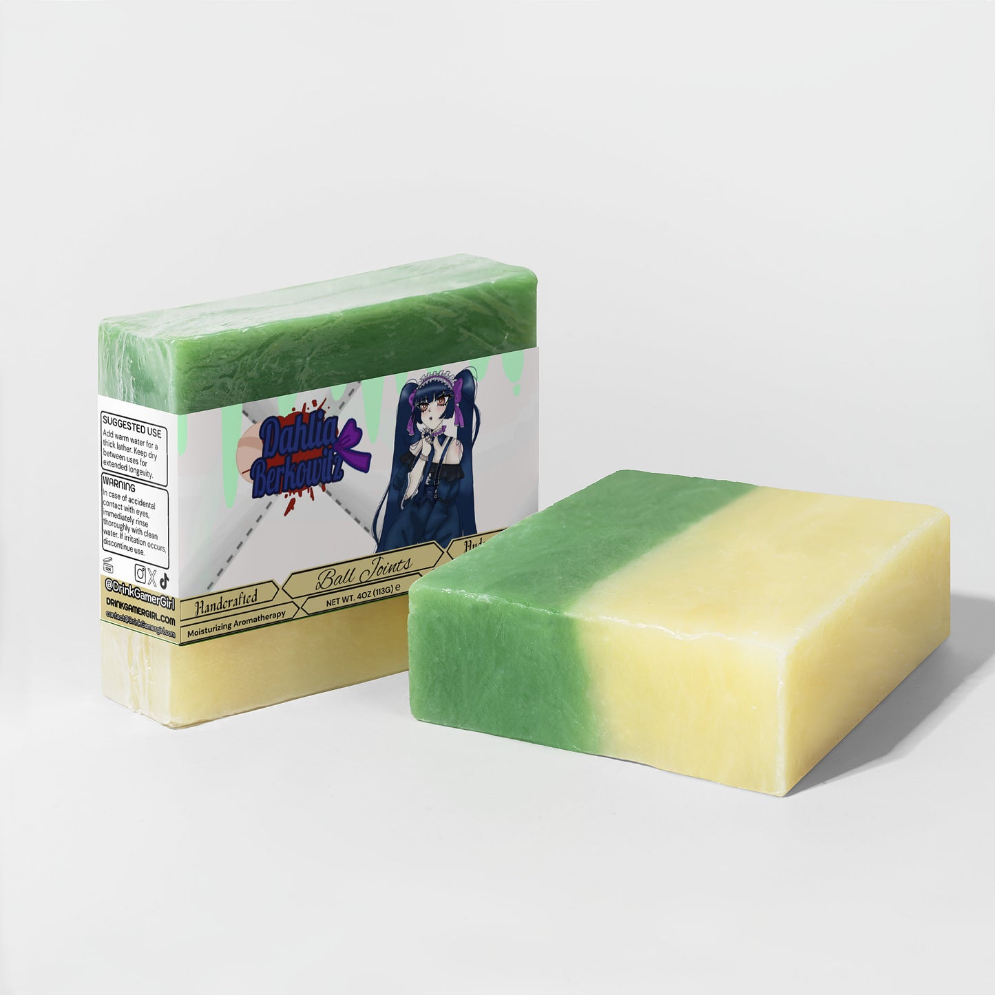 Dahlia Berkowitz - Ball Joints Aloe & Cool Cucumber Soap