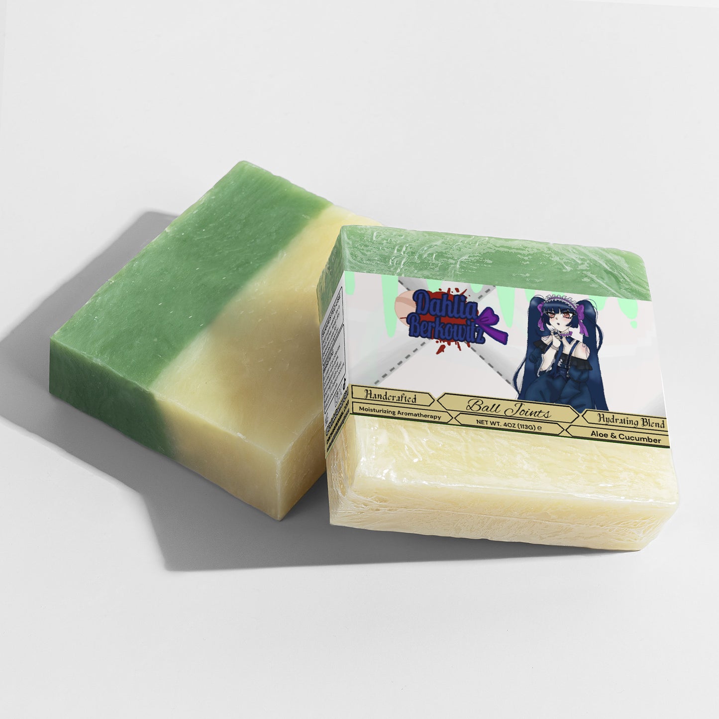 Dahlia Berkowitz - Ball Joints Aloe & Cool Cucumber Soap